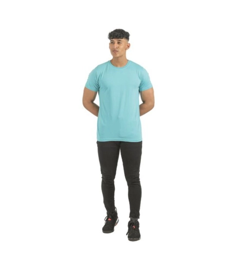 Pack of 2 Men's Casual Cotton Solid Short Sleeve Tshirts (Multicolor)