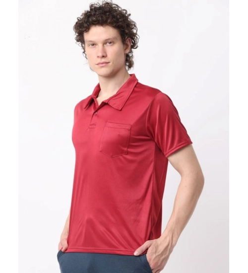 Pack of 2 Men's Casual Cotton Blend Solid Short Sleeve Tshirts (Multicolor)