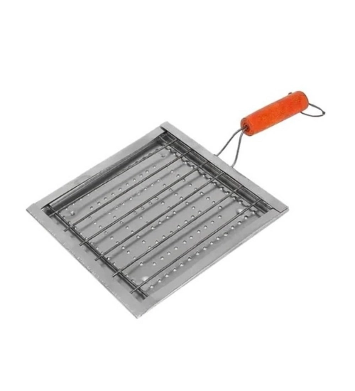 Steel Desk Tabletop Outdoor Stainless Steel Mini Smoker (Silver)