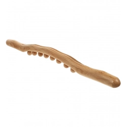 Wood Gua Sha Massager Therapy Tool Manual 8 Beads (Wood)
