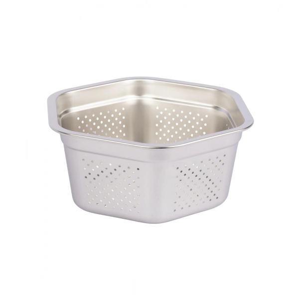 Dropship Steel Washing Stainless Steel Colander Basin (Silver)
