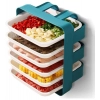 Dropship Plastic 6 Layer Kitchen Rack Stand (Blue)