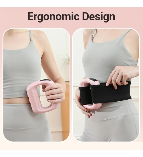 Plastic Electric Body Massager Ring (Multicolor)