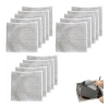 Dropship 12Pcs Cotton Dishwashing Rag Wire Soft Scrubs (Silver)