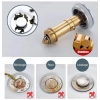 Dropship Plastic Stainless Steel Pop-Up Sink Stopper (Silver)