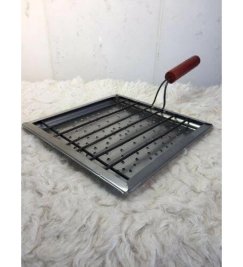 Steel Desk Tabletop Outdoor Stainless Steel Mini Smoker (Silver)