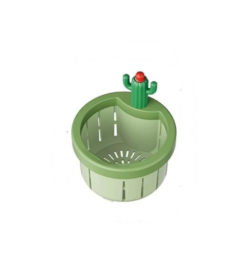 2Pcs Plastic Kitchen Sink Drain Strainer (Multicolor)