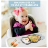 Dropship Silicon Bunny Children Plate Tableware (Multicolor)