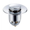 Dropship Plastic Stainless Steel Pop-Up Sink Stopper (Silver)