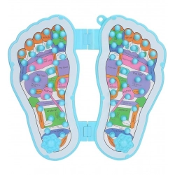 Plastic Point Folding Foot Massager And Acupuncture (Blue)