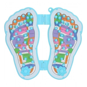 Generic Plastic Point Folding Foot Massager And Acupuncture (Blue)