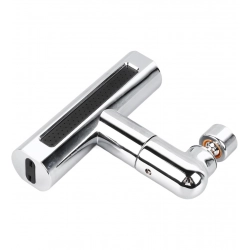 Plastic Faucet Waterfall Kitchen Tap Anti Splashing (Silver)