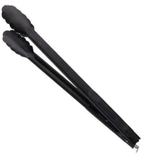 Steel Kitchen Serving Food Salad (Black)