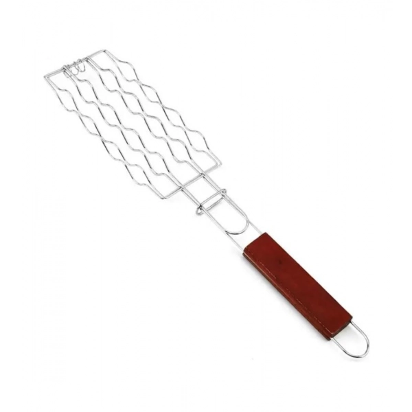 Dropship Steel Hot Dog Roast Grilling Tray Plated (Silver)