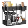Dropship Plastic Tier Under Sink Organizer (Black)