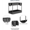 Dropship Plastic Tier Under Sink Organizer (Black)