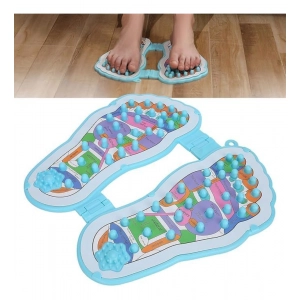Generic Plastic Point Folding Foot Massager And Acupuncture (Blue)