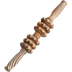 Wood 7 Wheel Roller Gua Sha Gym (Wood)