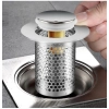 Dropship Steel Drain Filter Pop-Up Sink (Silver)