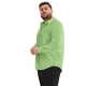 Mens Casual Cotton Solid Full Sleeve Shirt (Pista) Mens Casual Cotton Solid Full Sleeve Shirt (Pista)
