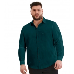 Mens Casual Cotton Solid Full Sleeve Shirt (Rama)