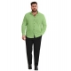 Mens Casual Cotton Solid Full Sleeve Shirt (Pista) Mens Casual Cotton Solid Full Sleeve Shirt (Pista)