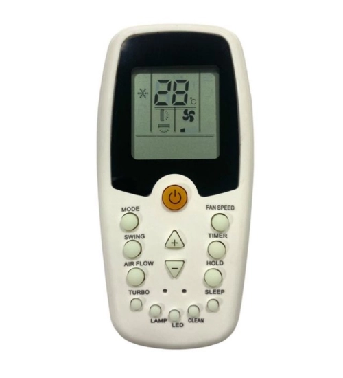 AC Remote No. 4A Compatible-Replacement for Croma AC Remote Control (White)