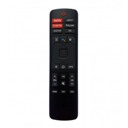 Smart TV Remote No. 1080 Compatible-Replacement for Vu Smart TV LCD-LED Remote Control (Black)