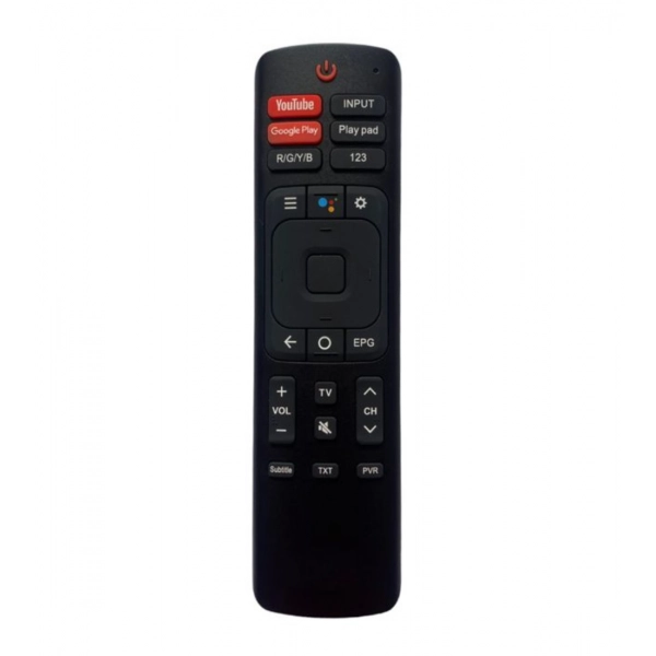 Dropship Smart TV Remote No. 1080 Compatible-Replacement for Vu Smart TV LCD-LED Remote Control (Black)