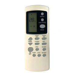 AC Remote No. 210 Compatible-Replacement for Whirlpool AC Remote Control (White)