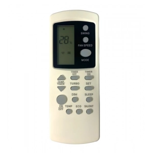 Generic AC Remote No. 210 Compatible-Replacement for Whirlpool AC Remote Control (White)