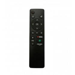 Smart TV Remote No. 1052 with YouTube- Netflix - Prime Video Functions- Compatible-Replacement for Lloyd Smart TV LCD-LED Remote Control (Black)