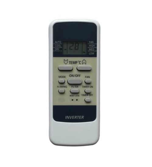 AC Remote No. 137B Compatible-Replacement for Hitachi AC Remote Control (White)