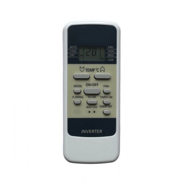 Dropship AC Remote No. 137B Compatible-Replacement for Hitachi AC Remote Control (White)