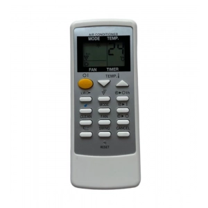 Generic AC Remote No. 76B Compatible-Replacement for Sharp AC Remote Control (White)