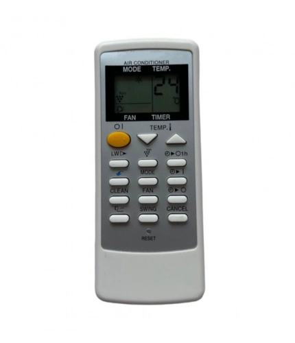 AC Remote No. 76B Compatible-Replacement for Sharp AC Remote Control (White)