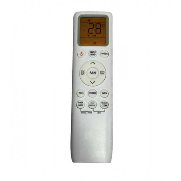Dropship AC Remote No. 241A Compatible-Replacement for TCL AC Remote Control (White)
