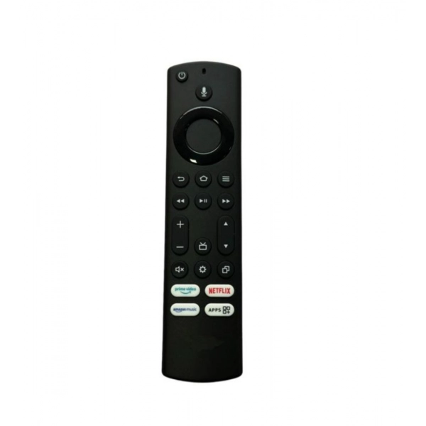 Dropship Smart TV Remote No. 1017 Compatible-Replacement for Amazon Basics Smart TV LCD-LED Remote (Black)