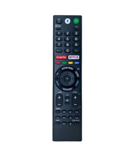 Smart TV Remote No. 1136 Compatible-Replacement for Sony 4K Smart LED UHD OLED QLED Android Bravia Remote Control (Black)