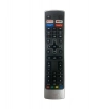 Dropship Smart TV Remote No. 1132 with YouTube- Netflix Replacement for Vu Smart TV LCD-LED Remote Control (Black)
