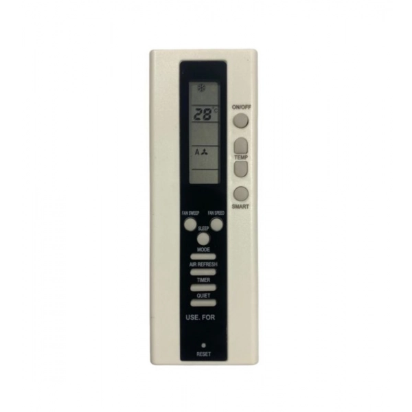 Dropship AC Remote No. 119 Compatible-Replacement for Kelvinator AC Remote Control (White)