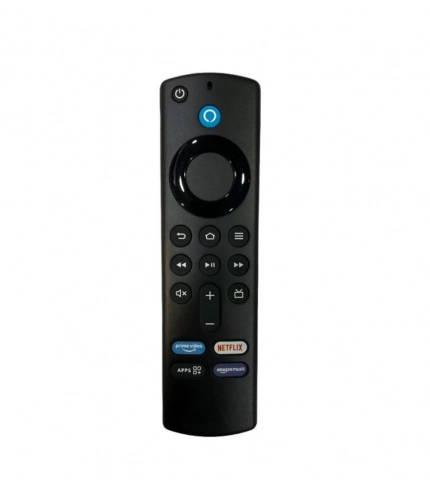Smart Remote No. 1113 Compatible-Replacement for Amazon Fire TV Stick 3rd Generation (Black)