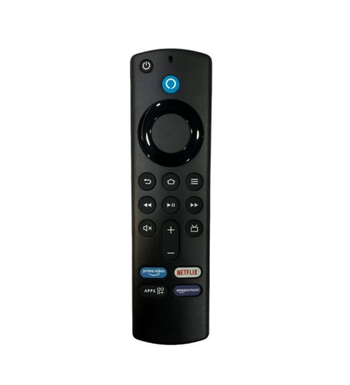 Smart Remote No. 1113 Compatible-Replacement for Amazon Fire TV Stick 3rd Generation (Black)