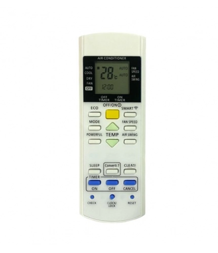 AC Remote No. 29J Compatible-Replacement for Panasonic - Panasonic Inverter AC Remote Control (White)