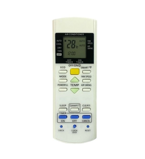 AC Remote No. 29J Compatible-Replacement for Panasonic - Panasonic Inverter AC Remote Control (White)