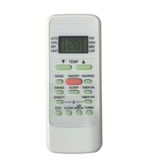 AC Remote No. 12A Compatible-Replacement for Bluestar AC Remote Control (White)