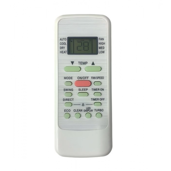 Dropship AC Remote No. 12A Compatible-Replacement for Bluestar AC Remote Control (White)