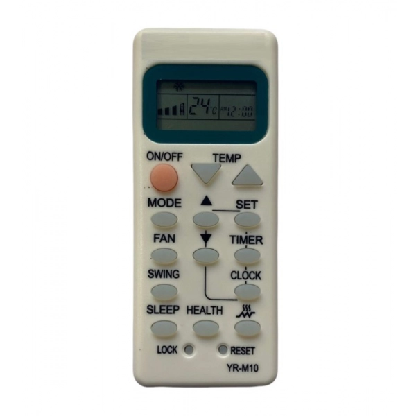 Dropship AC Remote No. 73 Compatible-Replacement for Kelvinator AC Remote Control (White)