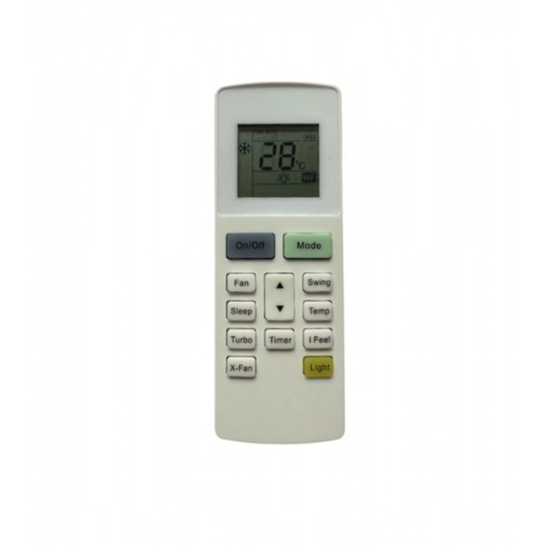 Dropship AC Remote No. 222A Compatible-Replacement for Onida AC Remote Control (White)