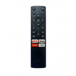 Smart TV Remote No. 1115 with YouTube - Netflix- Compatible-Replacement for Nokia Smart TV LCD-LED Remote Control (Black)